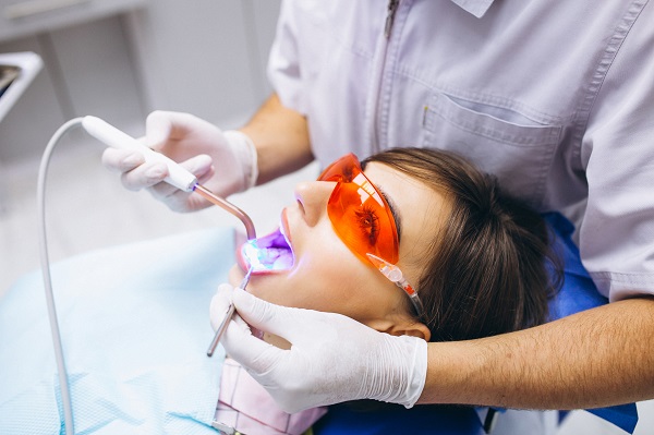 Trattamento laser.